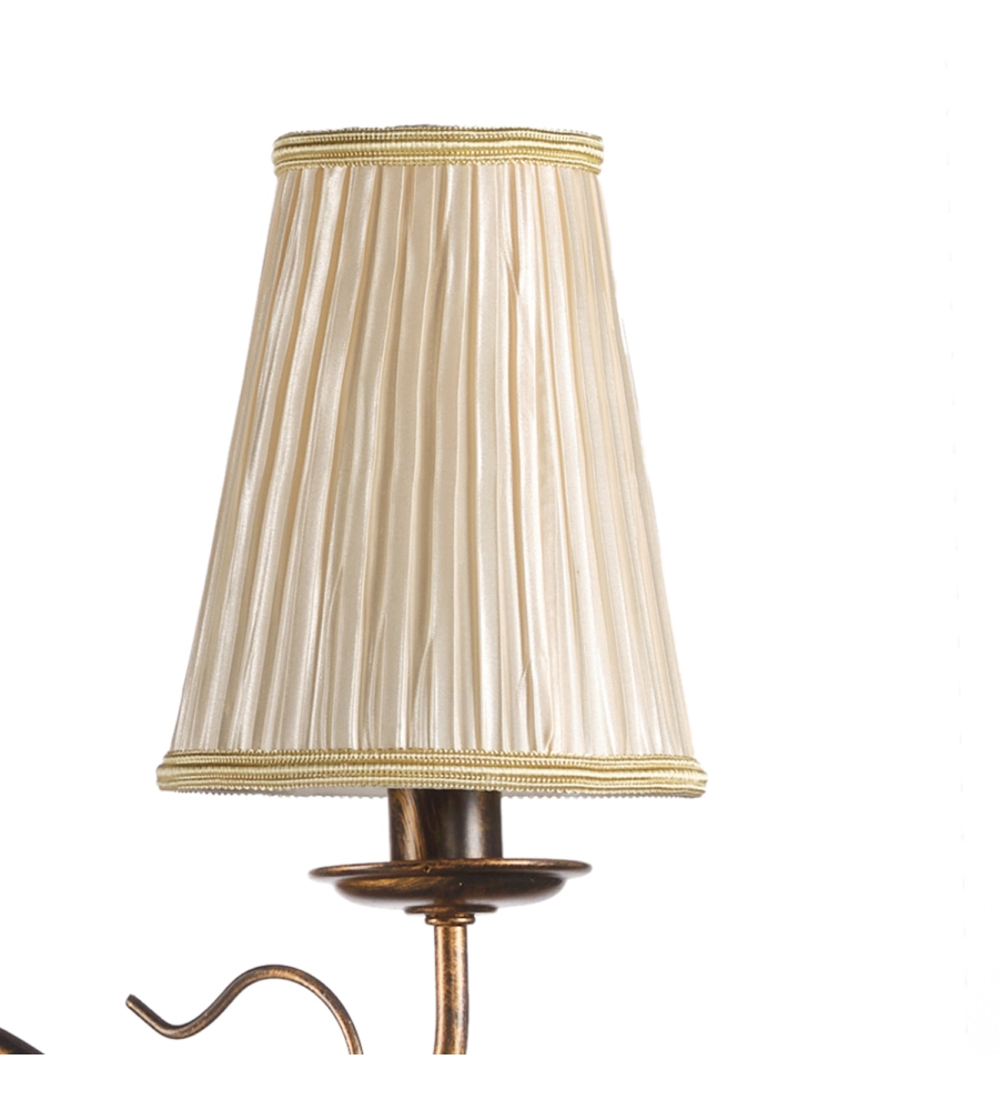 LAMPADARIO 3 LUCI ONLI "DELIA" BRONZO E14